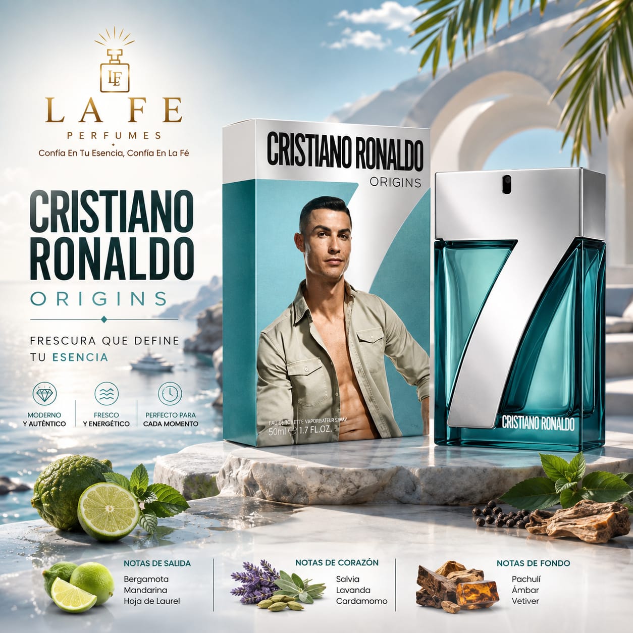 Cristiano Ronaldo Cr7 Origins Men 100ml EDT
